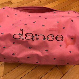 Girls Pink Barrel Dance Bag